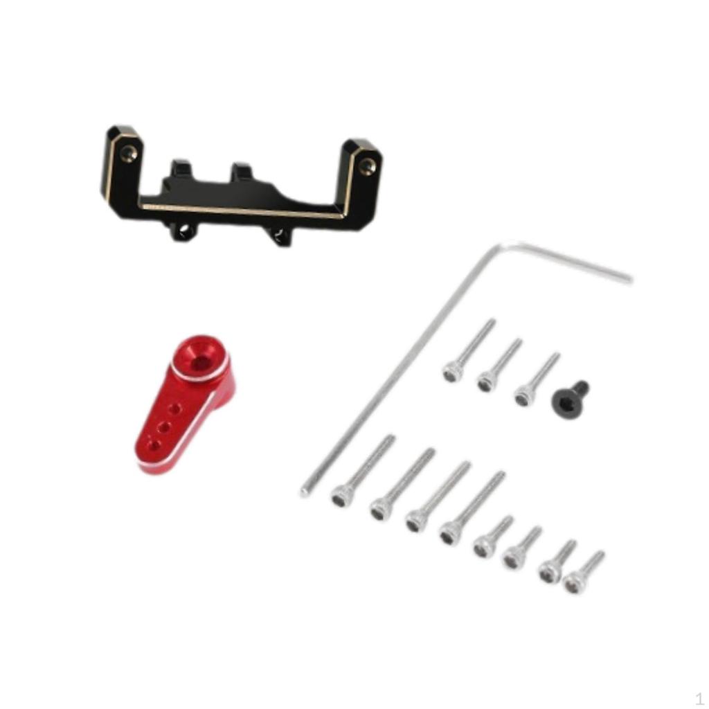 Brass RC Servo Bracket Arm Set Remote Control Car Parts Wear Resistant Support for Axi0005