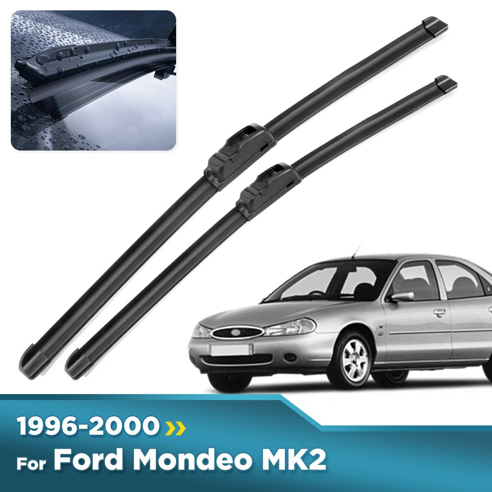 For Ford Mondeo MK2 1996-2000 1997 1998 1999 Wiper Front Wiper Blades Windshield Windscreen Window Brush 22"+19
