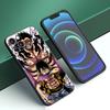 Anime One Piece Luffy Phone Case For Apple iPhone 12 13 Mini 11 14 15 Pro Max 7 8 Plus X XR XS SE 2020 2022 Black Silicone Case