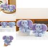Soft Elephant Keychain Toy With Key Ring For Birthday Present