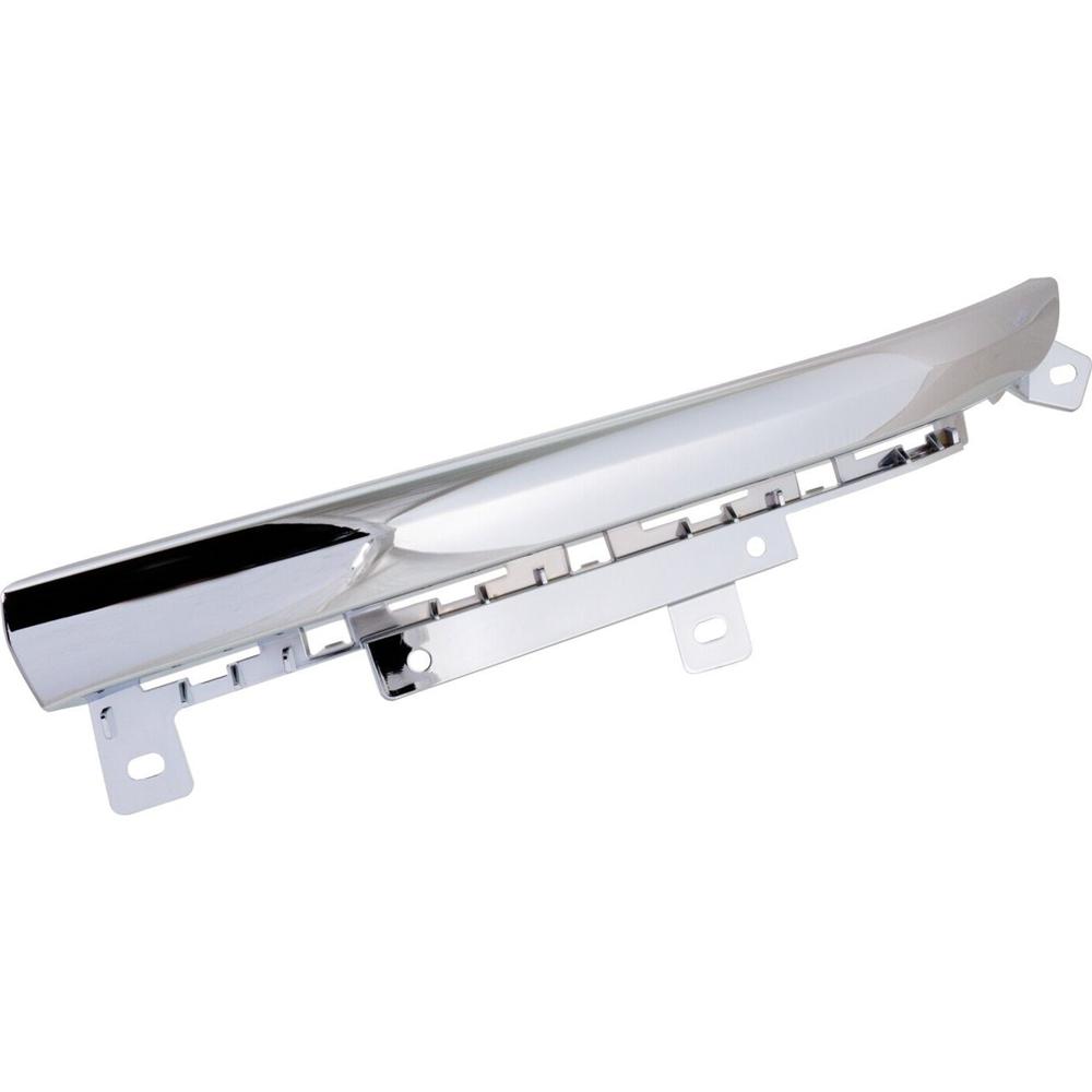 Car Grille Trim Set For 2019-22 Ram 1500 Chrome Driver and Passenger Side Lower