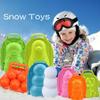 Snow Toys Snowball Maker Snow Mold Snow Sand Clip Mold Funny Snow Mold Tongs Christmas Day Gift