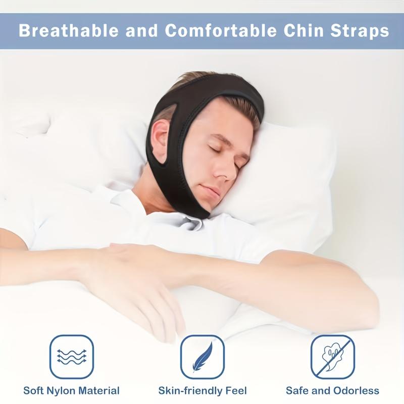 1Pc Adjustable Anti-Snoring Strap, Anti-Snoring Chin Strap, Comfortable Anti-Snoring Device, Effectively Prevents Snoring