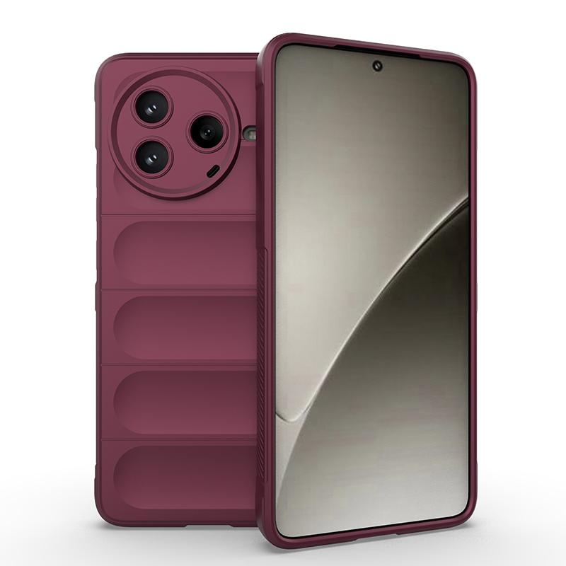 Гибкий силиконовый чехол с эффектом кожи для Xiaomi Poco F7 Pro F7 Ultra 5G Защитная накладка Противоударный Fundas Coque