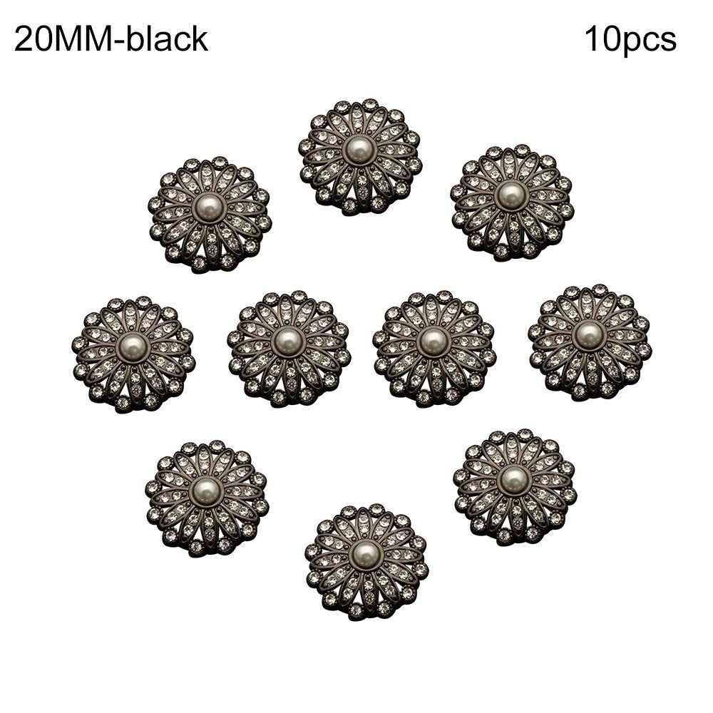 Ручная работа DIY Вышивка Жемчужные Пуговицы для Одежды Швейные Принадлежности Пуговицы для Рубашки Блестящие Стразы