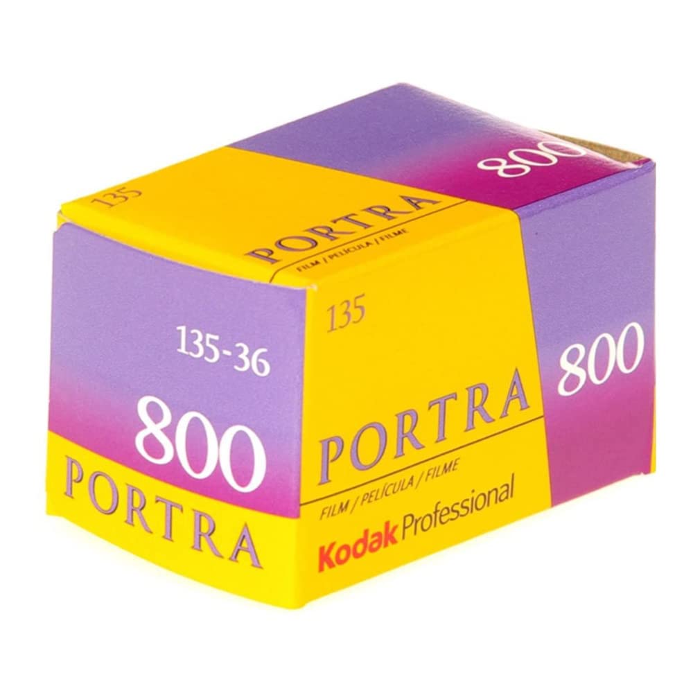 Kodak Professional Color Negative 35mm Portra 36 1451855 Film, 800, Sheets,