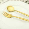 36 шт. Золотая посуда из нержавеющей стали, посуда, набор столовых приборов в западном стиле, ножи, вилка для торта, чайная ложка, столовые приборы, кухонное серебро