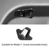 LUCKEASY For Tesla Model 3 Y Interior Modification Functional Accessories Model3 2023 Car Trunk Luggage Convenient Hook