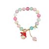 Рождественский кристальный браслет Sanrio My Melody & Kuromi с попкорном - Милый подарок для друзей