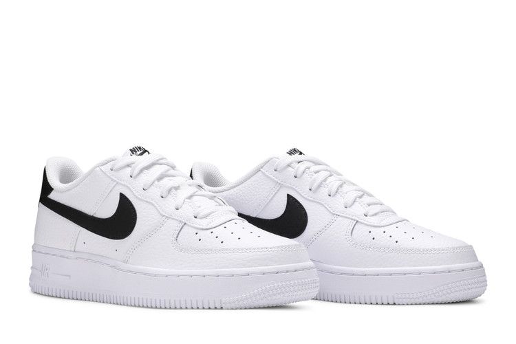 Nike Air Force 1 Низкий Белый Черный (GS)