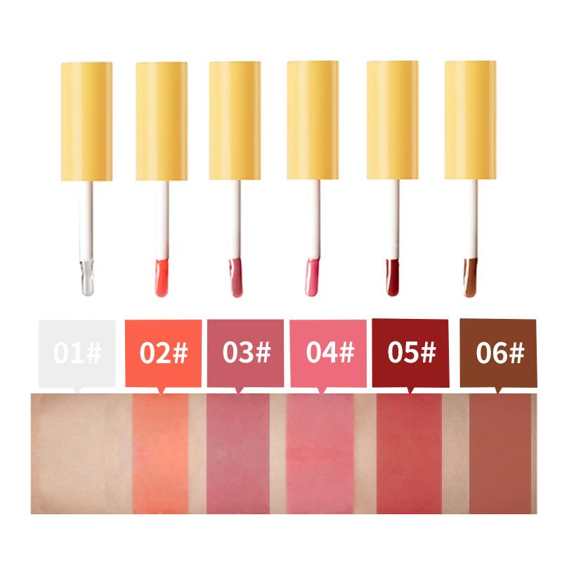 Beauty Natural and Long-lasting Moisturizing Mirror Lip Oil Fruit Flavored Plump Lips Moisturizing and Glossy Lip Balm