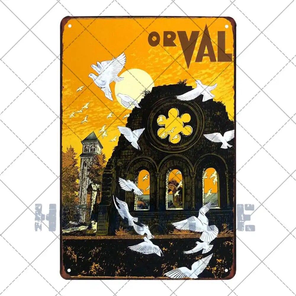 Belgian Beer Vintage Metal Tin Painting Signs Poster Plates Decoration Bar Pub Club Cafe Wall Iron Stickers Retro Plaque 20x30cm