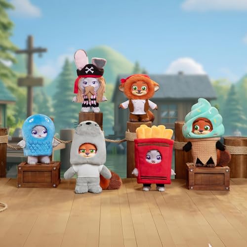 TOP TOY Дисней Зверополис Серия Плюшевых Игрушек «Полная Маскировка» [1 шт.] Гача Гача Фигурка из Секретной Коробки Пластиковая Модель Премиум Игрушка Зверополис Подарок на День Рождения