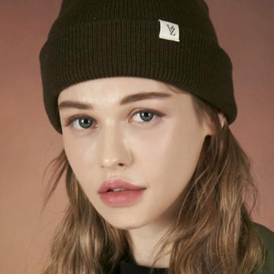 VARZAR Шапка бини с монограммой, хаки