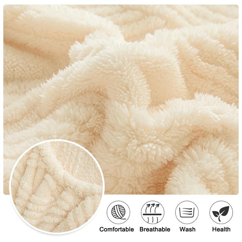 Keep Warm Sheet Bedcover Soft Plush Warm Fitted Sheet with Elastic Band Winter Velvet Mattress Cover Thicken Warmth Bed Cover Bedsheet Bed Linen