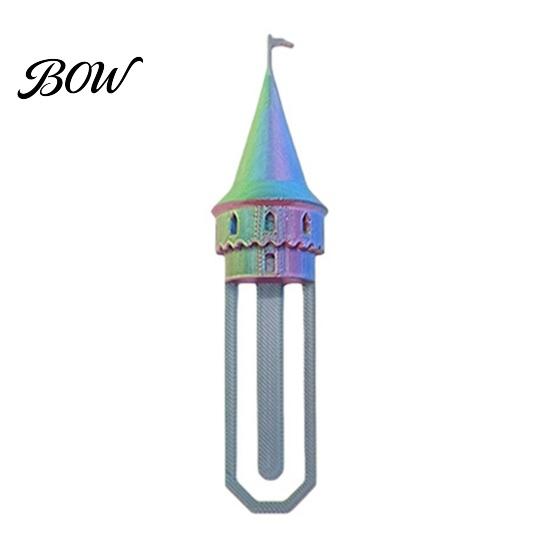 Декоративный инструмент для чтения 3D-печатный замок Скрепки-закладки для книг для женщин, Милые формы, Гладкие края, Закладки-скрепки для страниц, Аксессуары