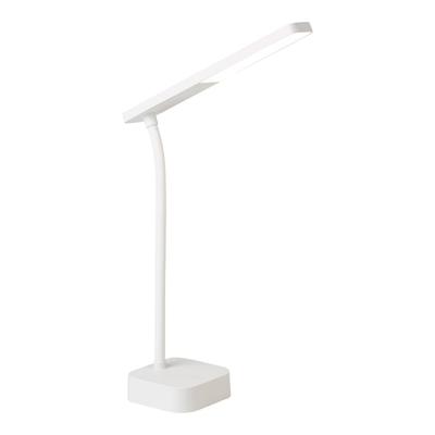 Настольная лампа Sonic, Livingaku, LED, Тонкая, Перезаряжаемая от USB, Белая, LV-5765-W