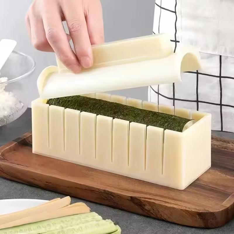 DIY суши-мейкер и круглая форма для риса, японская форма для торта, многофункциональная форма, квадратный набор инструментов для изготовления суши
