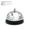 Metal Service Call Bell for Restaurant Kitchen Hand Push Table Bar Counter Stainless Steel Calling Bell Meals Ordering Reminder