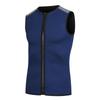 Navy Blue Neoprene Vest 3MM Thermal Wetsuit Vest Stylish Sleeveless Wetsuit Top  for Men Women