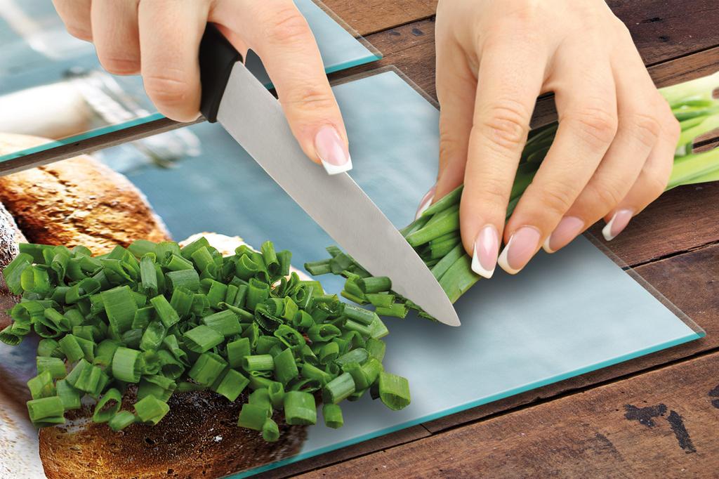 СТЕКЛЯННАЯ ЗАЩИТНАЯ ПАНЕЛЬ ДЛЯ КУХНИ 2x35x52 ХЛЕБ