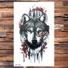 Realistic Dragons Fake Temporary Tattoo For Men Women Tribe Tigers Tattoos Stickers Spray Wolf Flowers Waterproof Tatoo Body Art