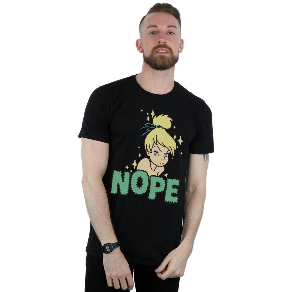 Disney Mens Tinker Bell Nope T-Shirt
