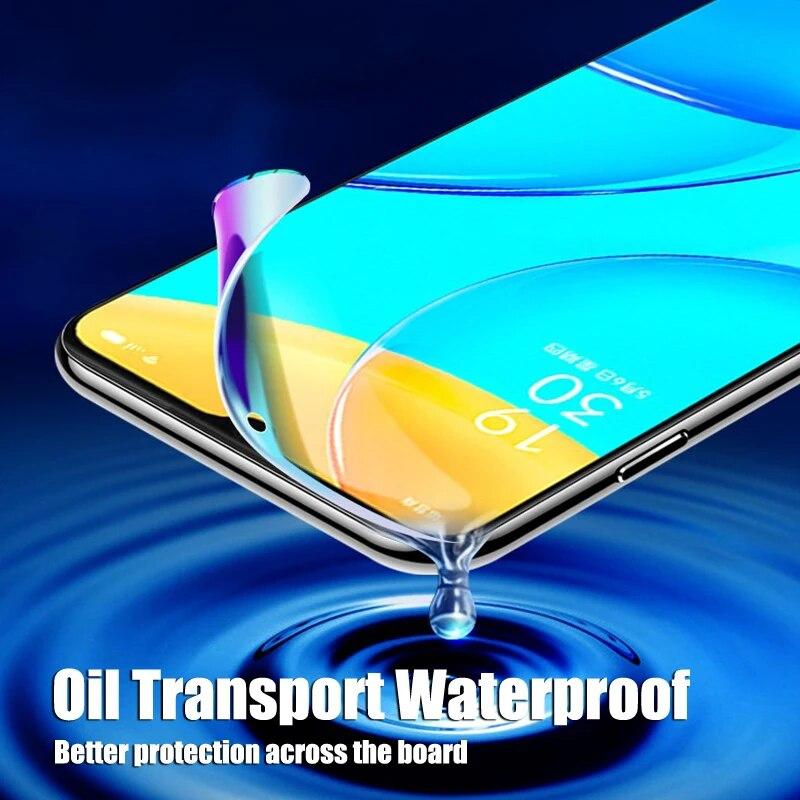 4PCS Full Cover Hydrogel Film For Huawei P30 P20 P40 Lite P50 Pro Screen Protector For Huawei Mate 30 20 40 50 Pro Lite Film