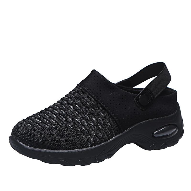 Large size mesh spring daily sandals one pedal and half drag breathable lightweight air cushion