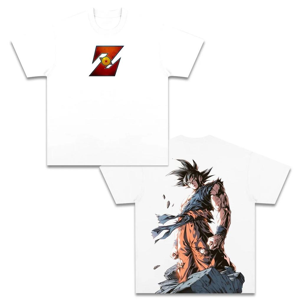 Dragon Ball SON GOKU Anime Printing T-shirt Men's Clothing Women's Harajuku Short Sleeve T-shirt 2026 Summer Cotton T Sh