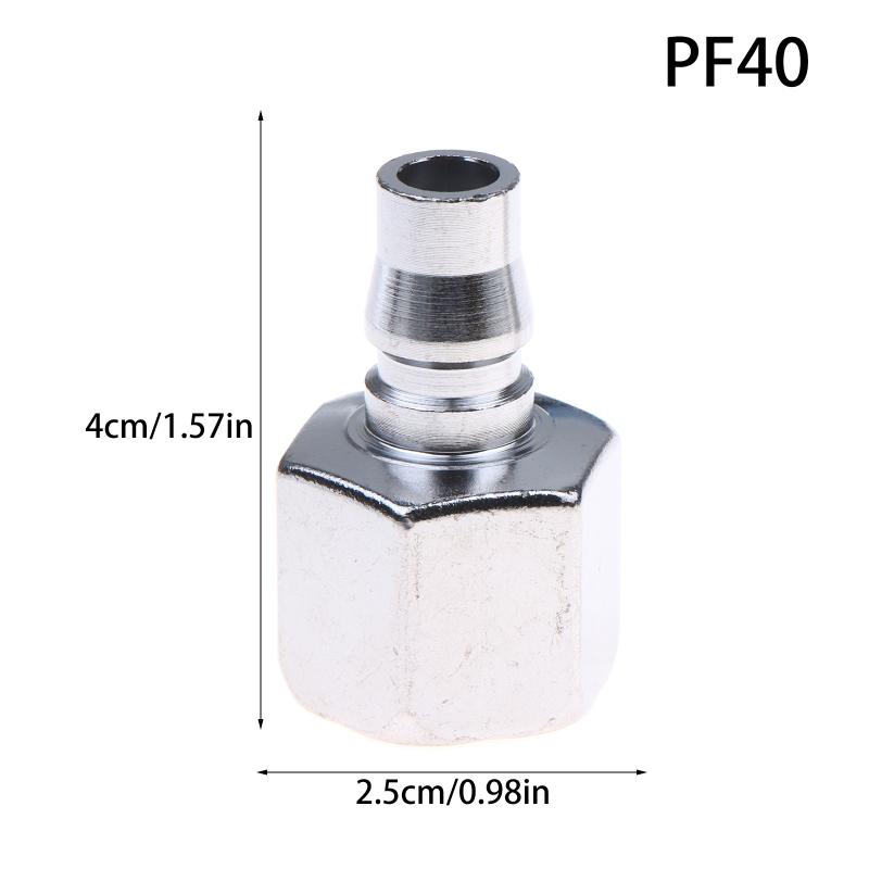Pneumatic Fitting C Type Hose Quick Connector High Pressure Coupler Plug Socket PF20 PF30 PF40 Air Compressor Joints