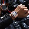 Fashion Chenxi 8251 Sports Men's Quartz Watch Waterproof Silicone Strap Luminous Watches For Men Calendar Creative Wrist Watches