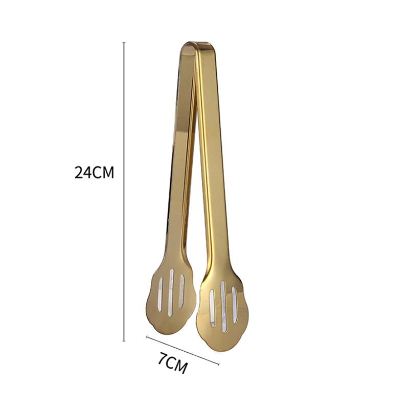 С ручкой из пищевой нержавеющей стали с позолотой, ручка для мяса, хлеб, полый пирог, гриль, кухонные принадлежности, кухонные аксессуары, 8 стилей