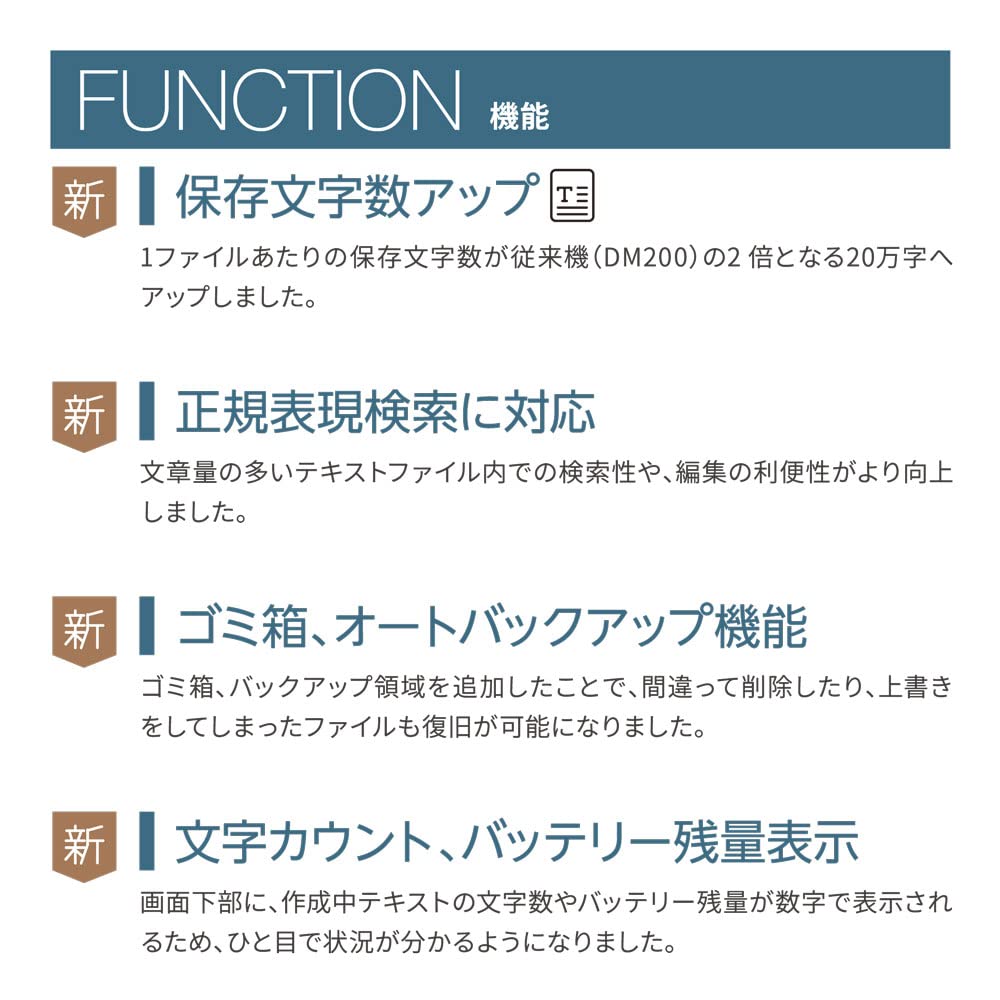 King Jim Digital Memo DM250 "Pomera"