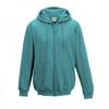 Awdis Plain Mens Hooded Full Zip Hoodie / Zoodie