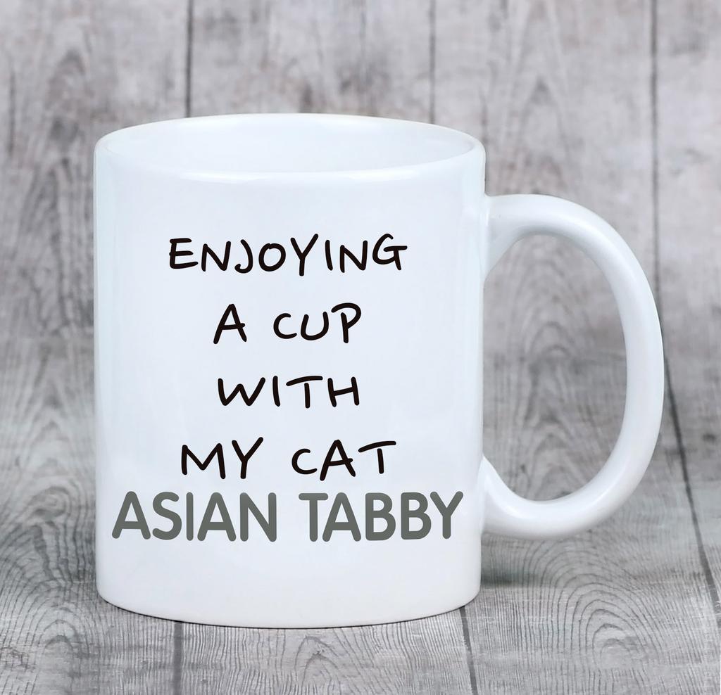 Azjatycki Tabby -Kubek Z Grafiką I Napisem Marki Art-Dog