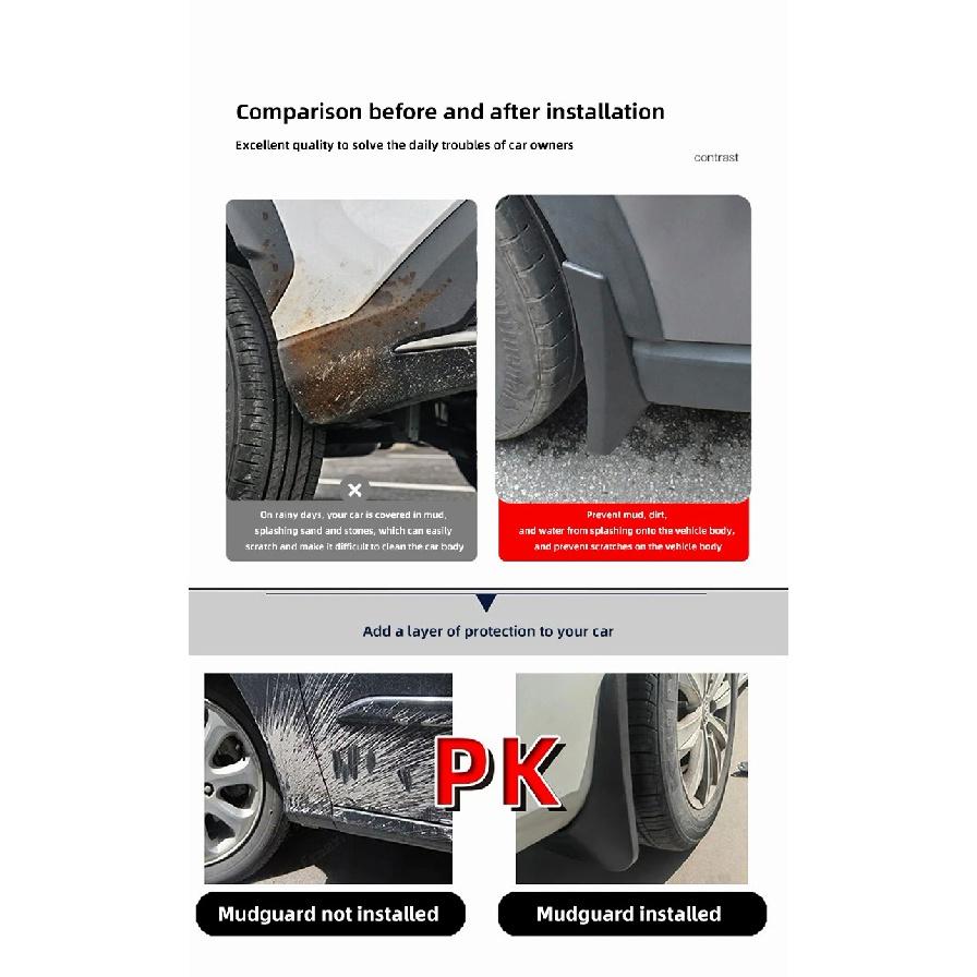 Автомобильные брызговики с защитой от брызг для BMW X1 2023 U11 2024 U12, автомобильные брызговики, передние и задние крылья, автоаксессуары, брызговики