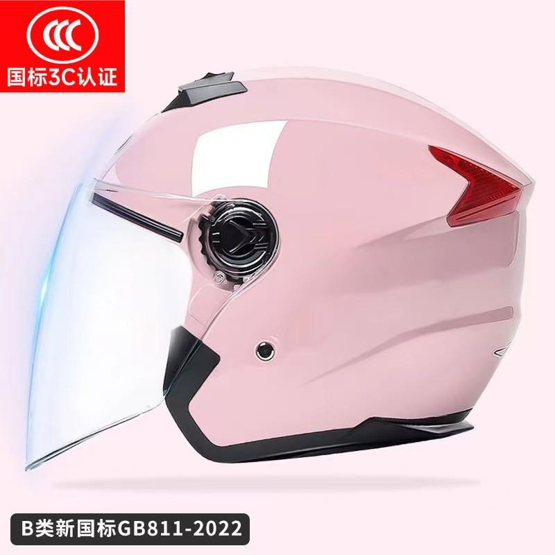 AD Factory Electric Motorcycle Helmet Unisex Riding Off-road Semi-helmet ABS Material