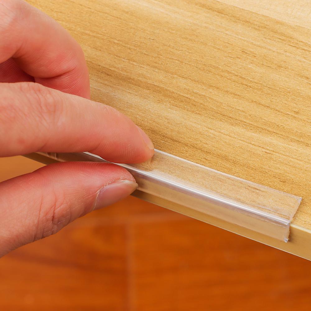 Soft Kids Transparent Self Adhesive Desk Bumper Table Edge Guard Strip Furniture Corner Protector