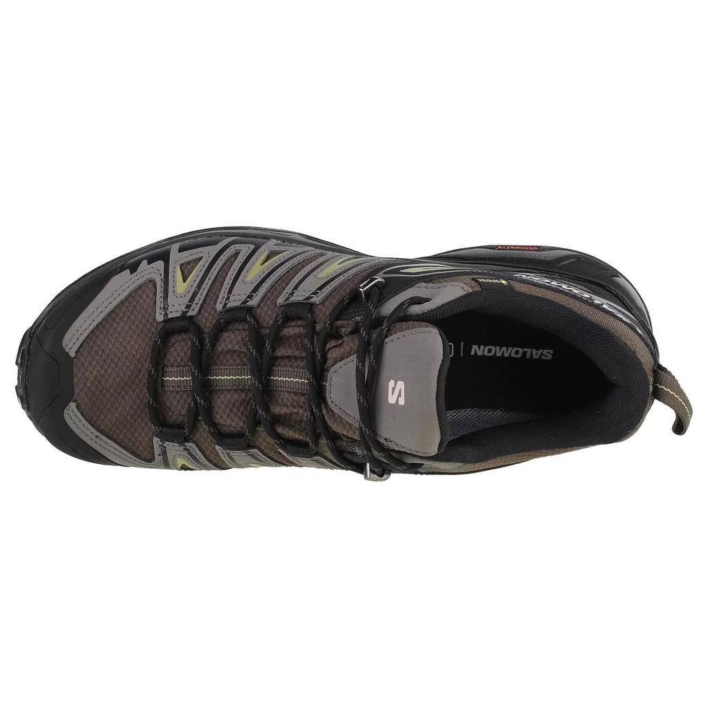 SALOMON X Ultra Pioneer Нескользящие Прочные Профессиональные Дышащие Низкие Функциональные Ботинки для Активного Отдыха Мужские Ботинки Коричневые Черные 471967