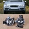 2 шт. Черные Левая + Правая Сторона Противотуманные Фары Лампа H8 55W 12V Подходит для Ford Focus 2005 2006 2007 3M51-15K201-AA 3M51-15K202-AA