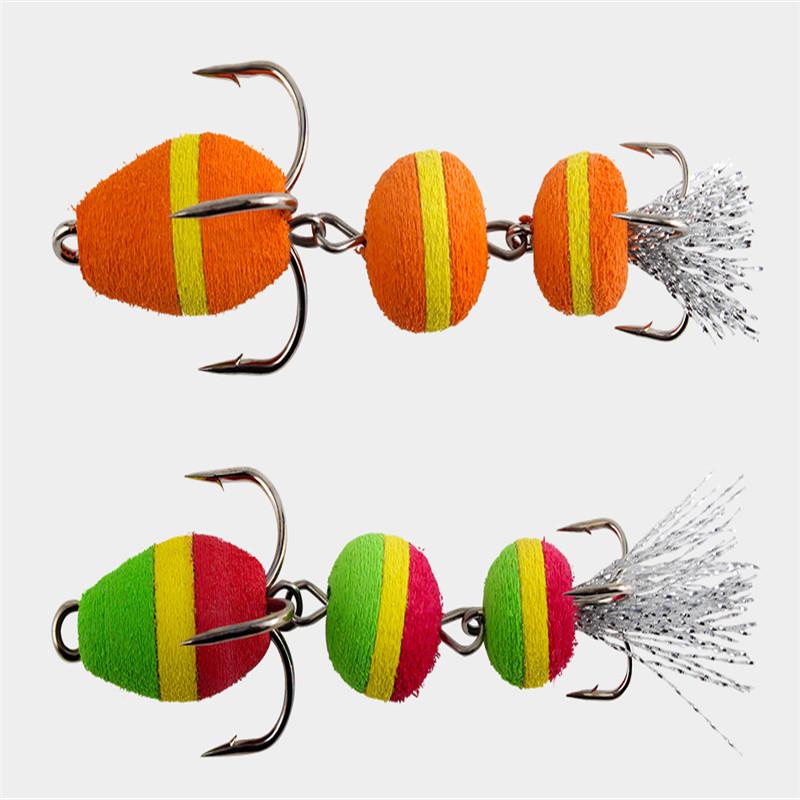 Приманка FISH King Man Мягкая приманка из пенопласта Приманка для плавания Wobble Low Parker Свинцовая приманка Насекомое Искусственная рыболовная приманка