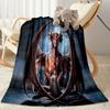 Gothic Style Blanket Durable Comfort Suitable for Livingroom Office Bed Four Seasons Multipurpose Warmthful Decor