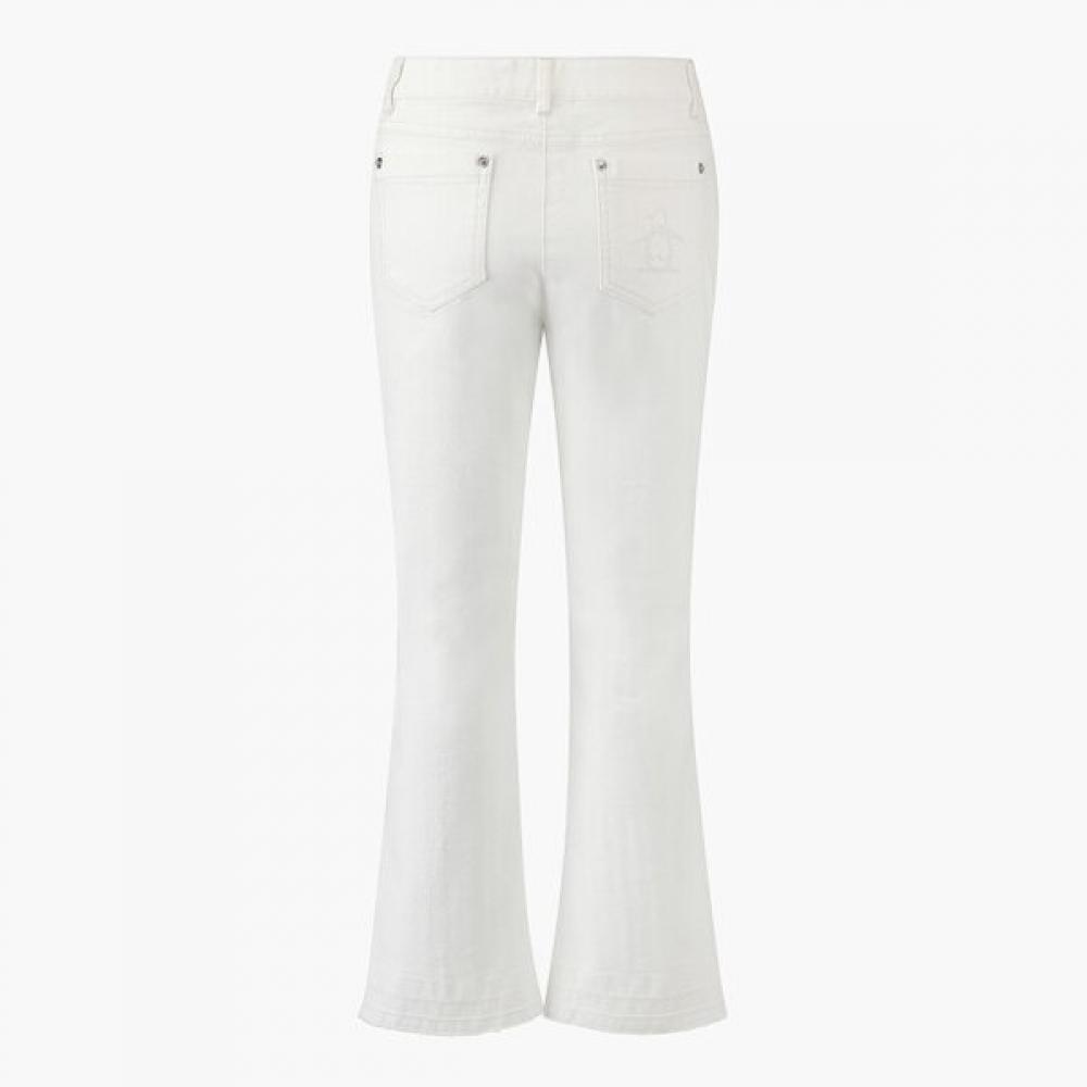 MunSingwear Women S Bootcut Denim White Mr122lpt31