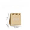 2025 Desk Calendar Cute Daily Planner Simple Solid Color Calendar Learning Goal List To-Do List Home Office Supplies