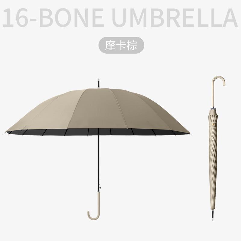 Зонт 16 костей зонт с длинной ручкой, литературный маленький свежий прямой зонт с рисунком