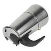 Mocha Espresso Latte Stovetop Filter Stainless Steel Portable 2/4/6/9 Cups Moka Coffee Maker Coffee Pot for Kitchen Coffee Maker Pot