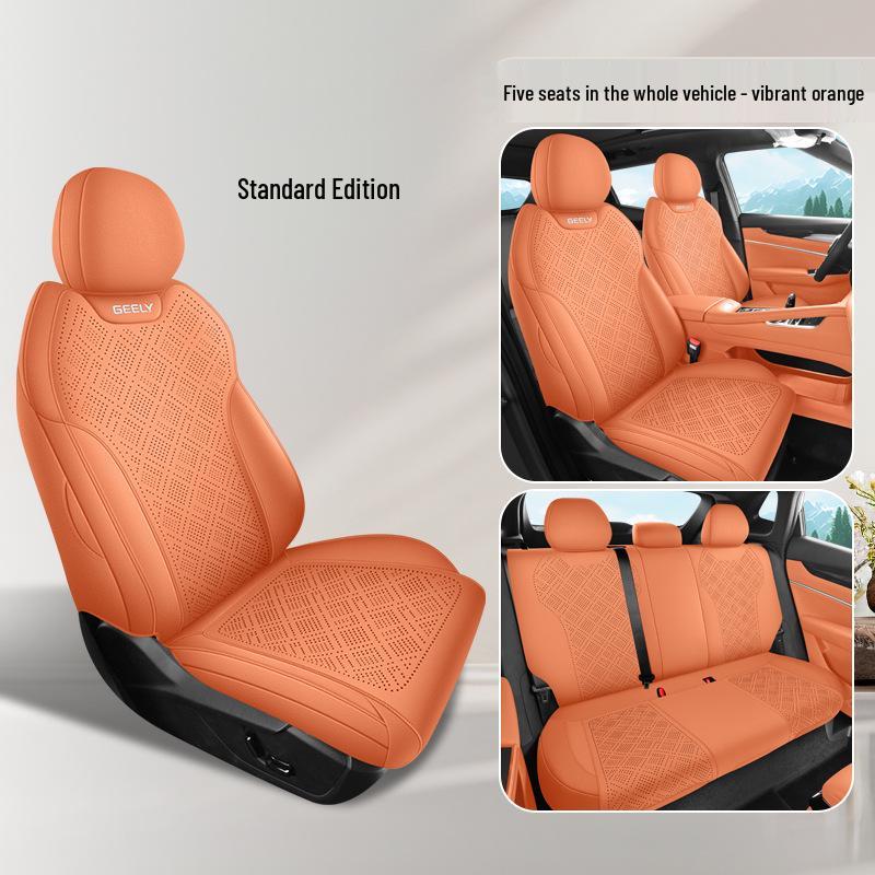 Идеально подходит для Geely Boyue 2026 года, этот дышащий чехол на сиденье обеспечивает полное покрытие и идеально подходит для обновления интерьера вашего автомобиля.