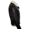 Men's Thickened Fur One-piece Pu Leather Faux Fur Long-sleeved Jacket
