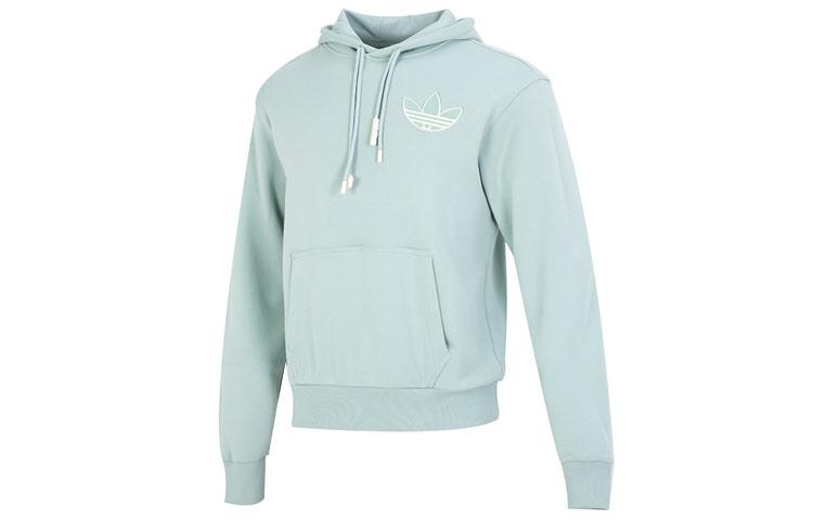 Men's Adidas Originals ADICOLOR Sweatshirts Men's Green Hooded Moderate Other